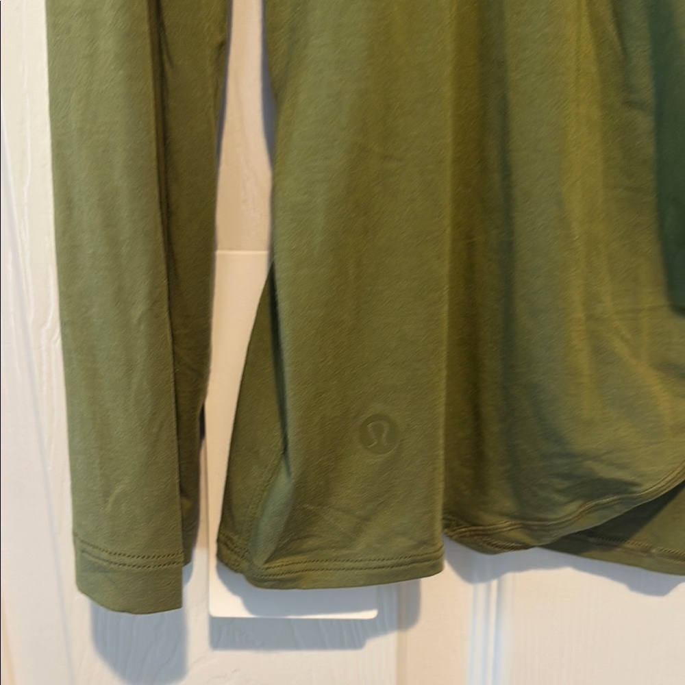 lululemon athletica modal-blend open back Long Sleeve Top - Picture 8 of 12